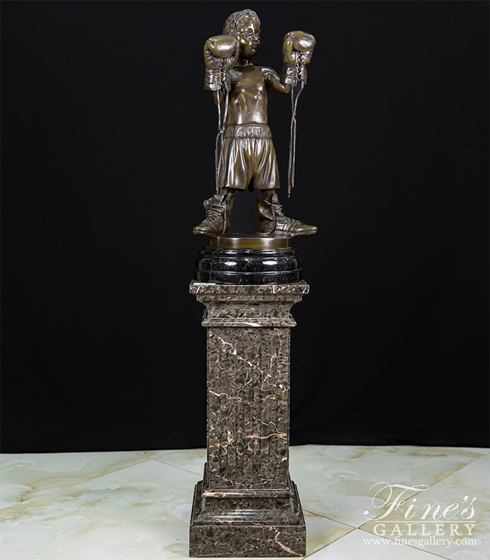 Bronze Statues  - Aspiring Boxer - 26 Inch - BS-499